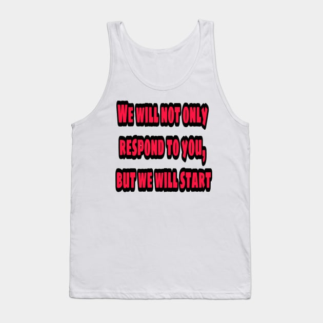 World war 3 Tank Top by Manafff